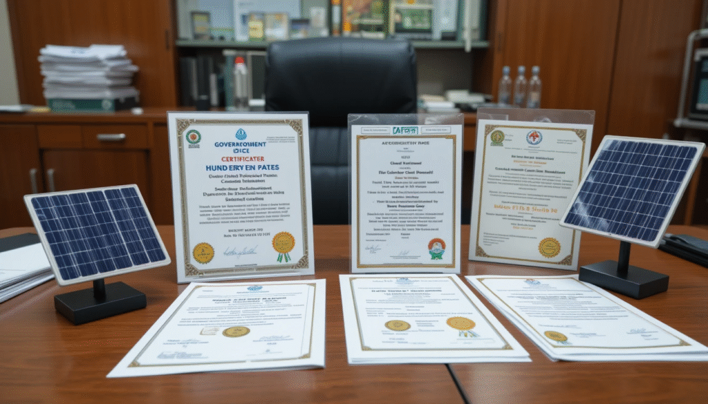 Government subsidies and licenses required for starting solar business in India