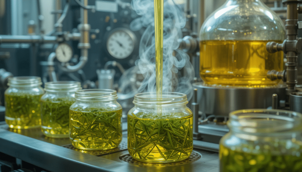 Tulshi Essential Oil Extraction