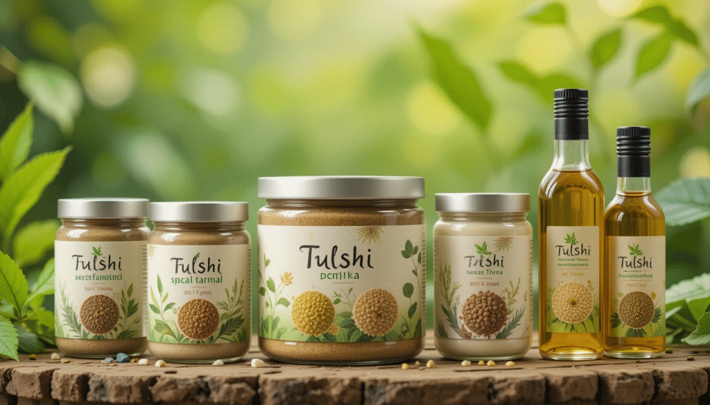 Tulshi Product Packaging
