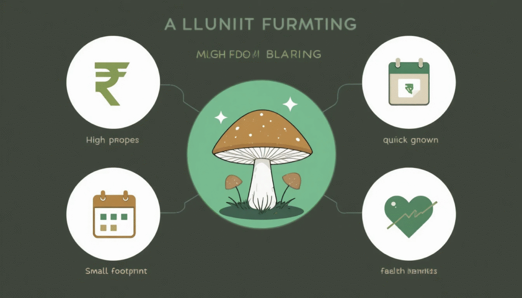 small scale mushroom farming