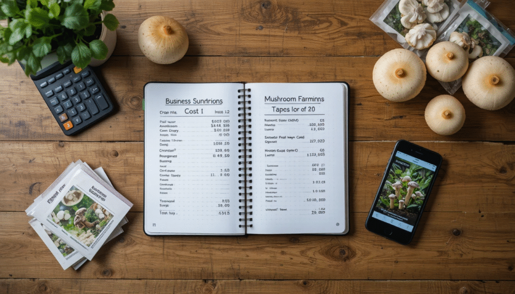 small scale mushroom farming