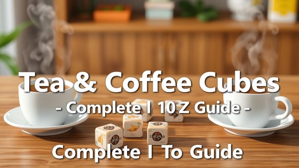 टी और कॉफ़ी क्यूब्स: कम निवेश में हाई प्रॉफिट बिज़नेस आइडिया 2025