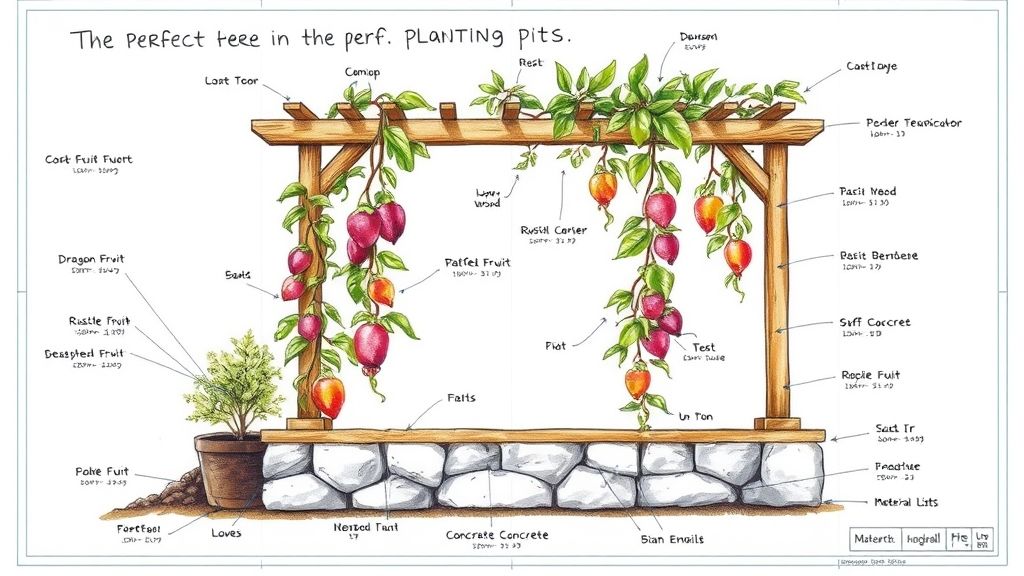 Dragon fruit farming