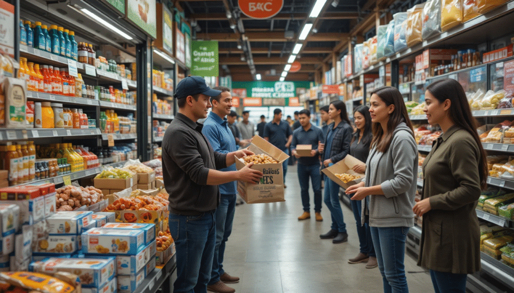 Product distribution to retail stores and customer delivery