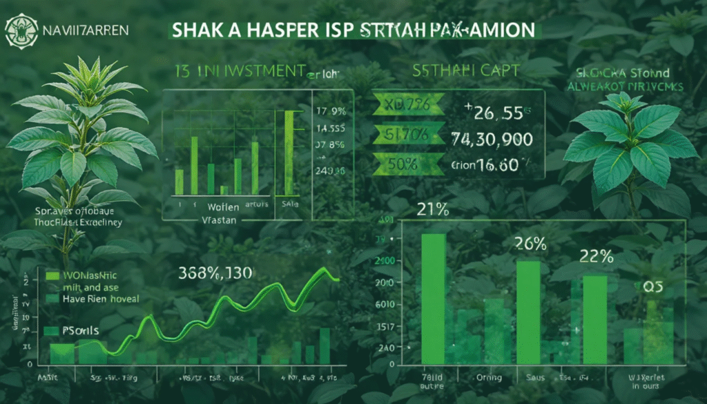 Financial projection and profit analysis for stevia farming