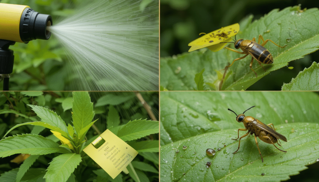 Natural pest control methods in stevia organic farming
