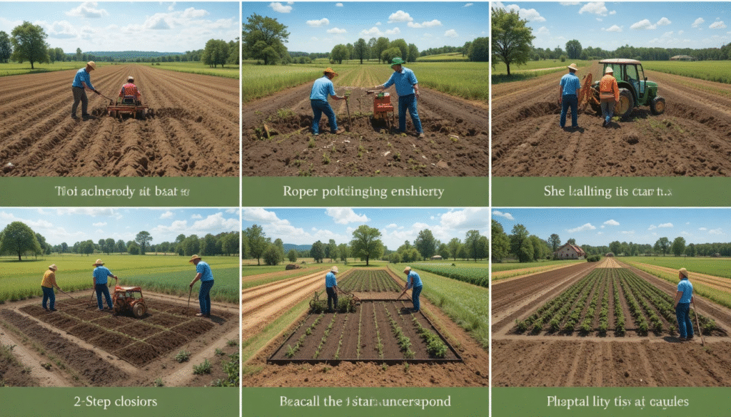 Betel nut plantation land preparation steps and techniques