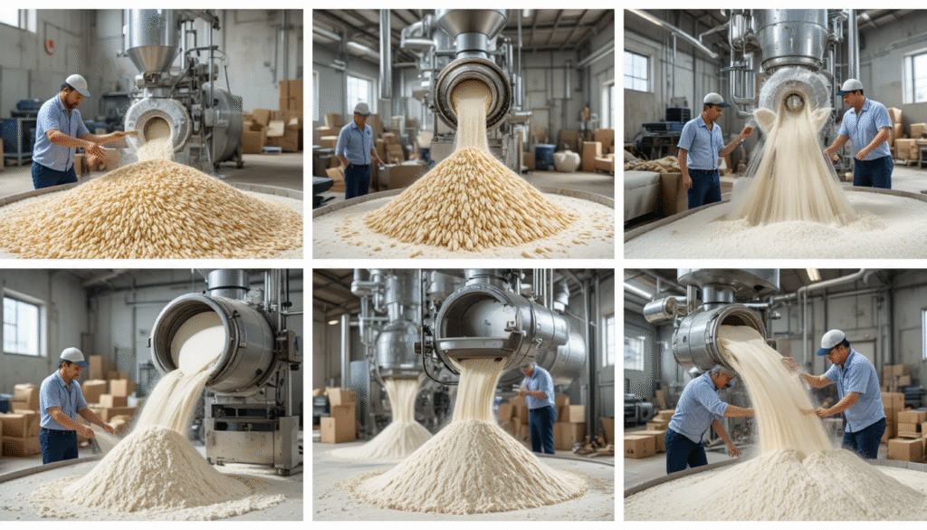 Flour manufacturing process step by step guide